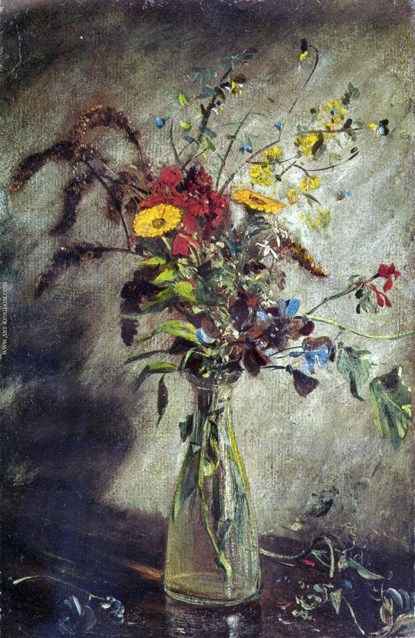 Still Nature with flowers by John Constable